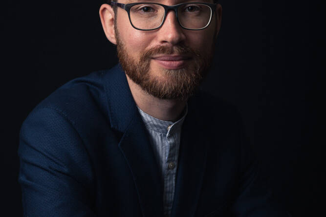 Fashion Portrait von einem Mann